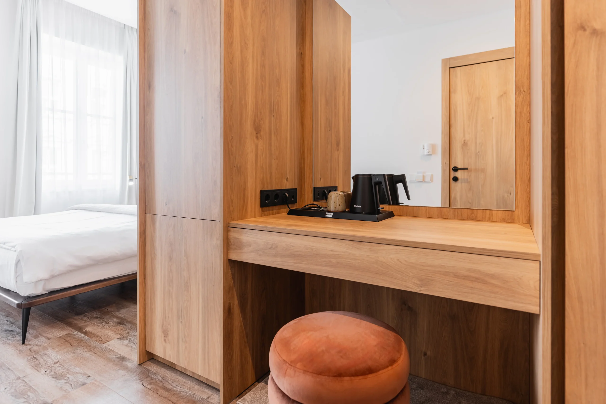 Fortyplusone hotel in Vienna superior double bedroom