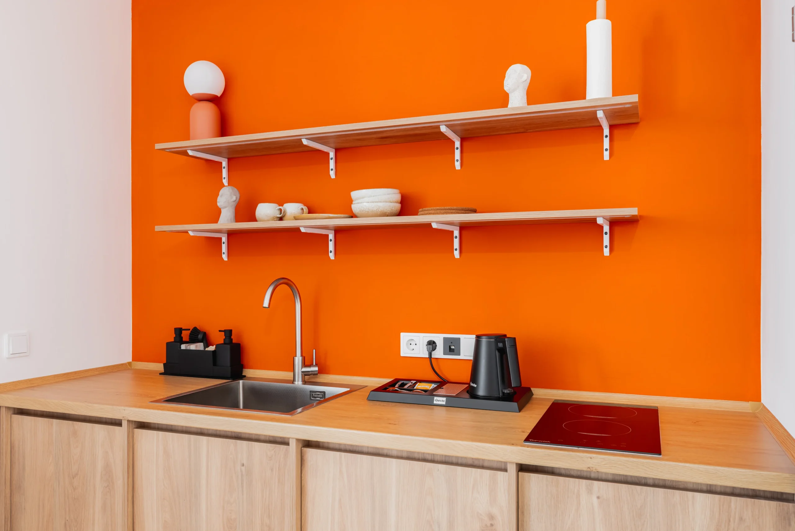 Fortyplusone hotel in Vienna family apartment with kitchenette