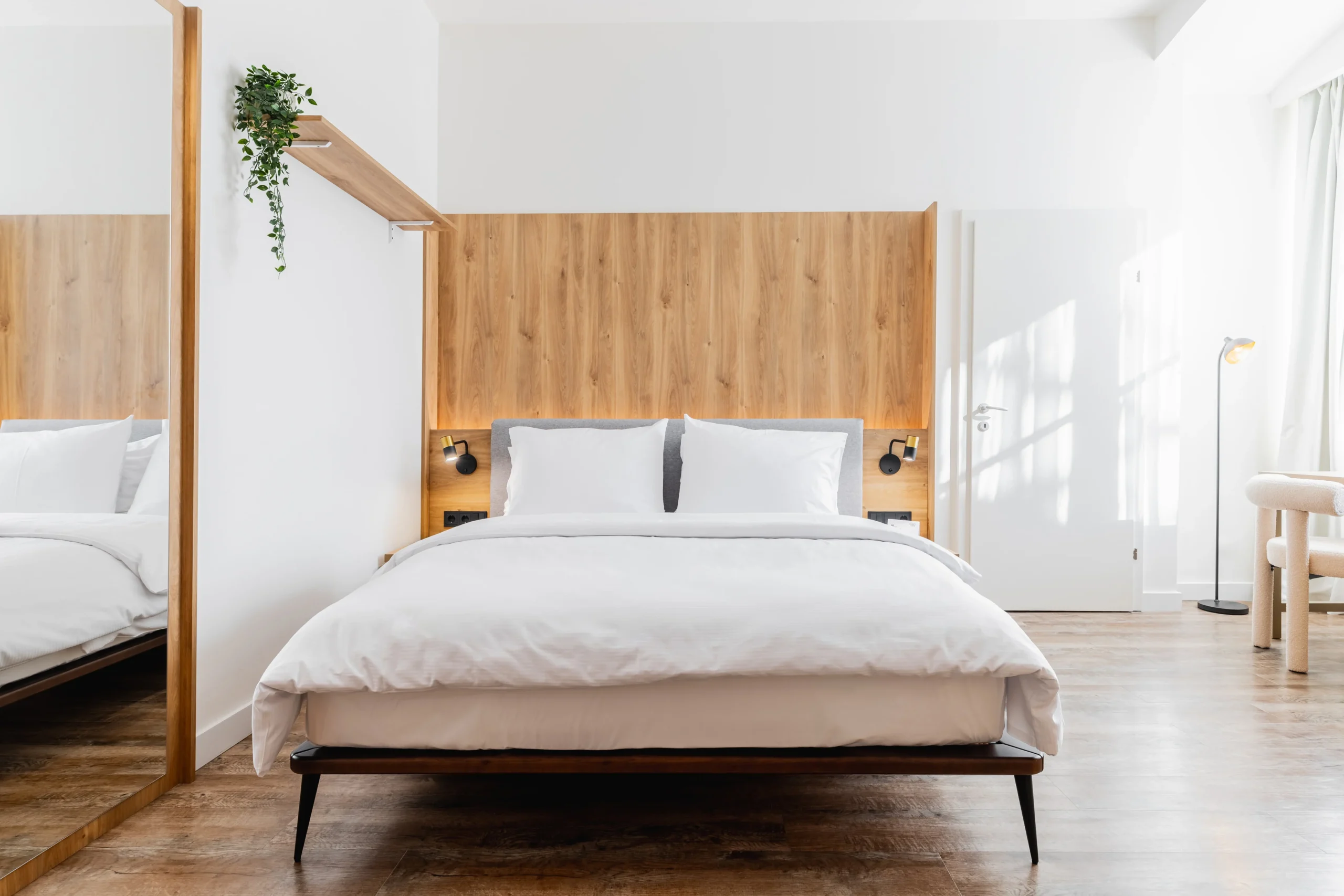 Fortyplusone hotel in Vienna family apartment with two double beds