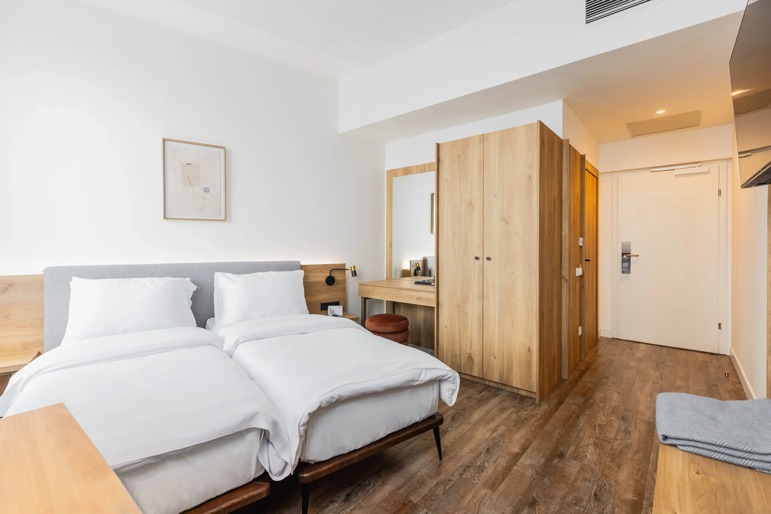 Fortyplusone hotel in Vienna twin room close to city center